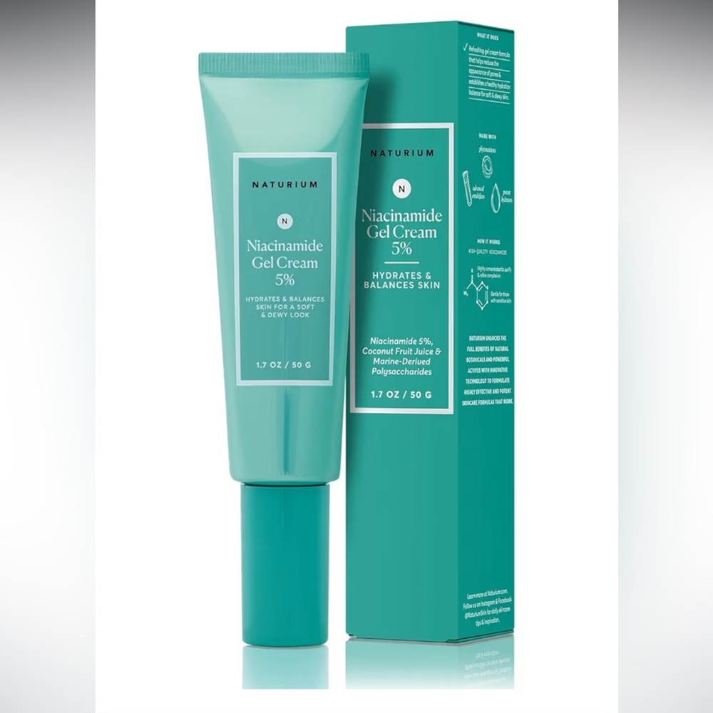 NEW 🆕 Naturiun Niacinamide Gel Cream Face Moisturizer